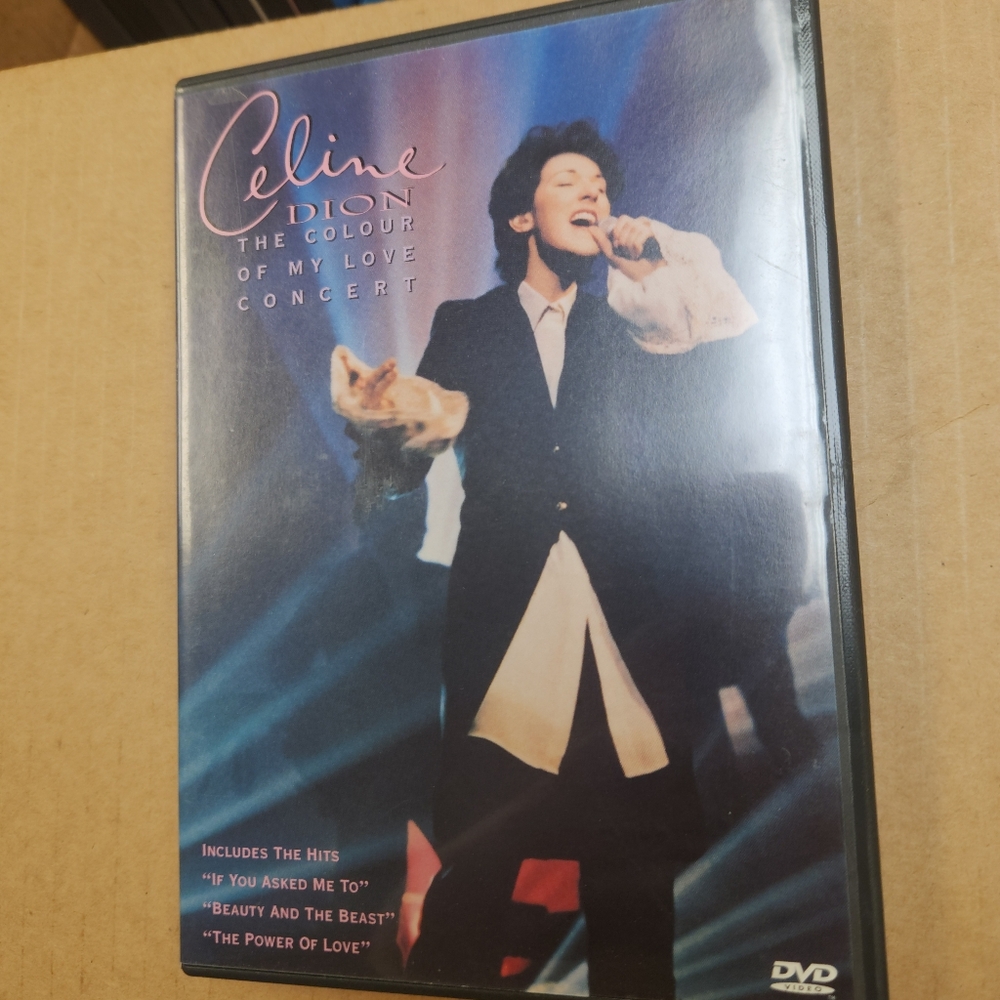 Celine Dion Concert DVD 4 For $12